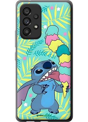 Чехол на samsung galaxy a53 a536e стич самсунг а53 а536е