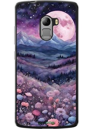 Чехол на lenovo a7010 ночь луна арт леново а7010