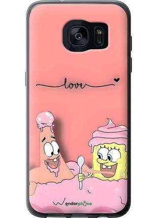 Чехол на samsung galaxy s7 edge g935f спанч боб, sponge bob самсунг с7 эдж г935ф
