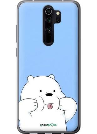 Чохол на xiaomi redmi note 8 pro милий ведмедик