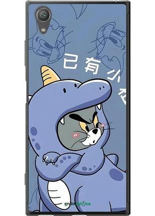 Чехол на sony xperia xa1 plus g3412 том и джерри 1 сони эксперия ха1 плюс г3412 1