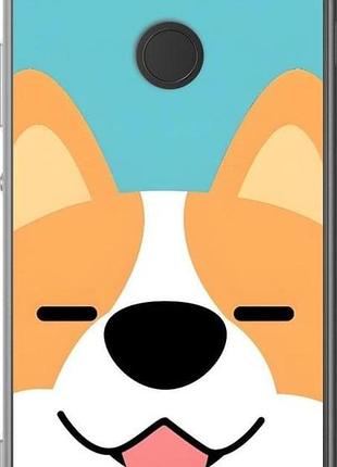 Чехол на sony xperia xa2 h4113 забавный корги сони эксперия ха2 х4113