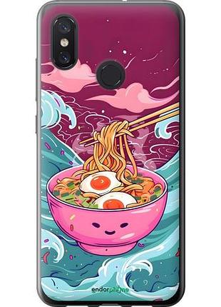Чехол на xiaomi mi8 рамен