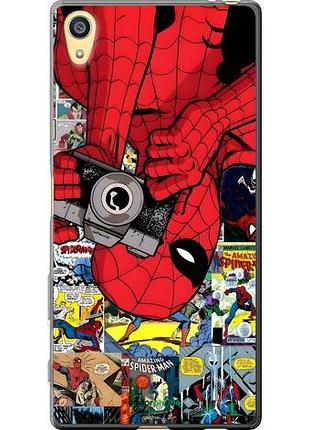Чехол на sony xperia z5 e6633 человек паук, spiderman 2 сони эксперия зет5 е6633 2