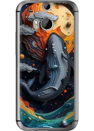 Чехол на htc one m8 кит в космосе хтс ван м8