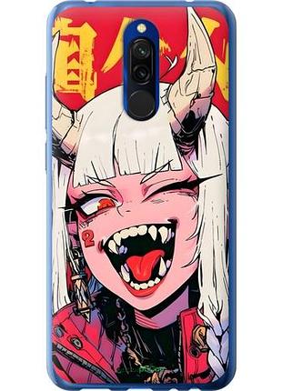 Чехол на xiaomi redmi 8 аниме демон сяоми редми 8