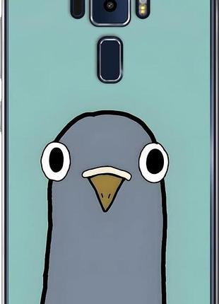 Чехол на asus zenfone 3 ze520kl голубь асус зенфон 3 зе520кл
