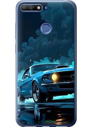 Чехол на huawei honor 7a pro форд мустанг