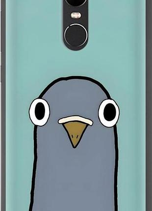 Чехол на xiaomi redmi note 4x голубь сяоми редми ноут 4х