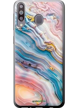 Чехол на samsung galaxy m30 мрамор красивый самсунг м30