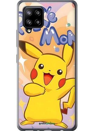 Чехол на samsung galaxy a42 a426b пикачу самсунг а42 а426б