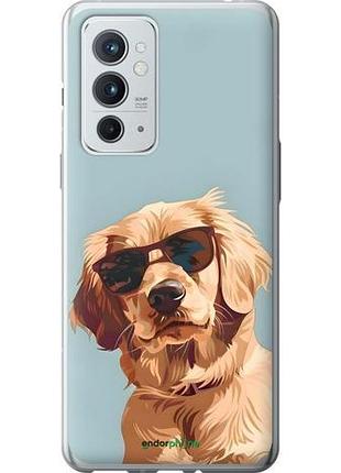 Чохол на oneplus 9rt пес в окулярах