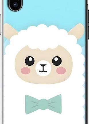 Чехол на iphone x милый барашек айфон х