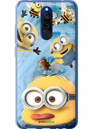 Чехол на xiaomi redmi 8 миньоны сяоми редми 8