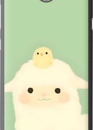 Чехол на huawei y5 ii барашек и ципленок хуавей у5 ии
