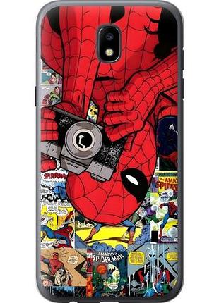 Чехол на samsung galaxy j5 j530 (2017) человек паук, spiderman 2 самсунг й5 й530 (2017) 2