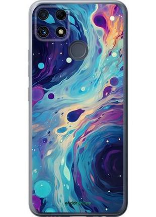 Чохол на realme c25s арт акварель