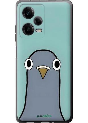 Чехол на xiaomi redmi note 12 pro 5g голубь сяоми редми ноут 12 про 5г