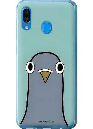 Чохол на samsung galaxy a20 2019 a205f блакитний