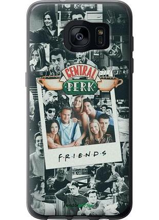 Чехол на samsung galaxy s7 edge g935f друзья friends самсунг с7 эдж г935ф