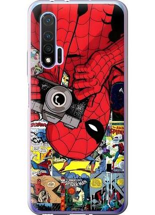 Чехол на huawei nova 6 человек паук, spiderman 2 хуавей нова 6 2