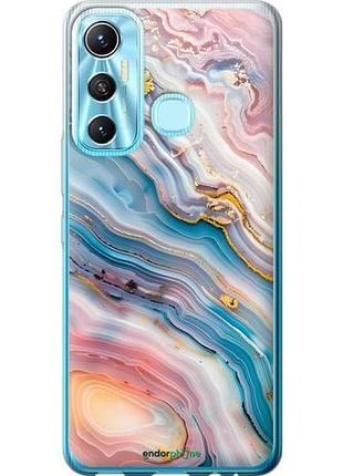 Чехол на infinix hot 11 мрамор красивый инфикс хот 11