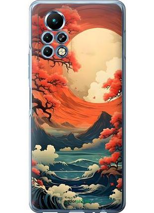 Чехол на infinix note 11 pro природа японии инфикс ноут 11 про