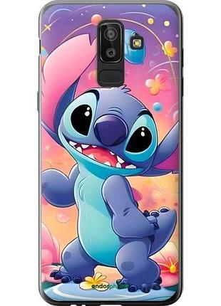 Чехол на samsung galaxy j8 2018 стич 2 самсунг й8 20182