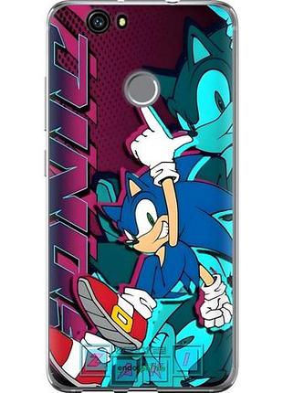 Чехол на huawei nova соник sonic хуавей нова