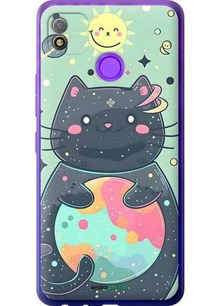 Чохол на tecno pop 4 bc2c милий котик