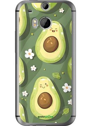 Чехол на htc one m8 dual sim авокадо хтс ван м8 дуал сим