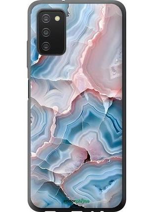 Чехол на samsung galaxy a03s a037f мрамор самсунг а03с а037ф