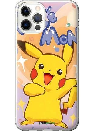 Чехол на iphone 12 pro пикачу