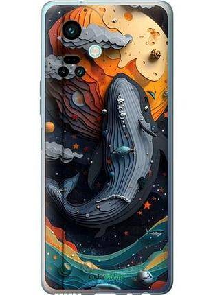 Чохол на tecno camon 19 pro (ci8n) кит у космосі