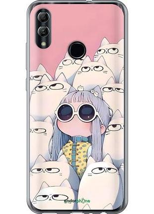 Чохол на huawei honor 10 lite малятко з котами