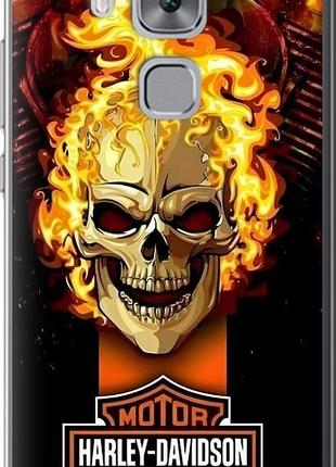 Чехол на huawei nova plus харлей девидсон хуавей нова плюс