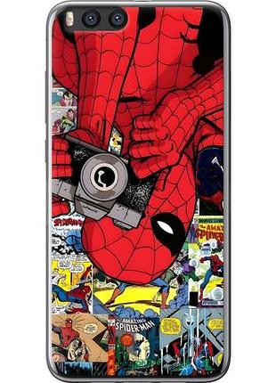 Чехол на xiaomi mi note 3 человек паук, spiderman 2 сяоми ми ноут 3 2