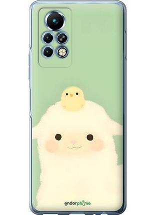 Чехол на infinix note 11 pro барашек и ципленок инфикс ноут 11 про