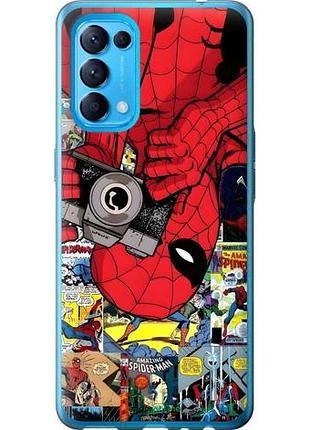 Чехол на oppo find x3 lite человек паук, spiderman 2 оппо файнд х3 лайт 2