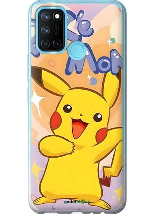 Чехол на realme c17 пикачу