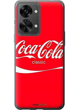 Чехол на oneplus nord 2t кока кола 1+ норд 2т