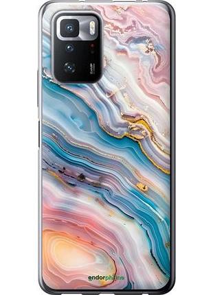 Чехол на xiaomi poco x3 gt мрамор красивый сяоми поко х3 гт
