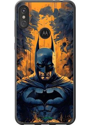 Чехол на motorola one power бетмен, batman моторола ван повер