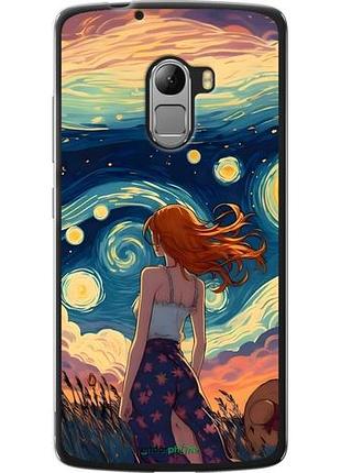 Чохол на lenovo a7010 дівчина арт