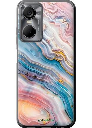 Чехол на tecno pop 6 pro be8 мрамор красивый текно поп 6 про бе8