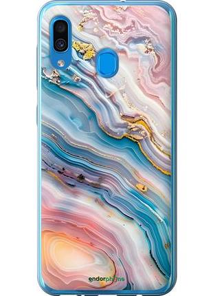 Чехол на samsung galaxy a20 2019 a205f мрамор красивый самсунг а20 2019 а205ф