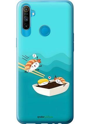 Чехол на realme c3 суши риалми с3