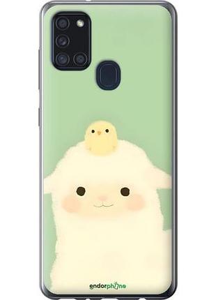 Чехол на samsung galaxy a21s a217f барашек и ципленок самсунг а21с а217ф