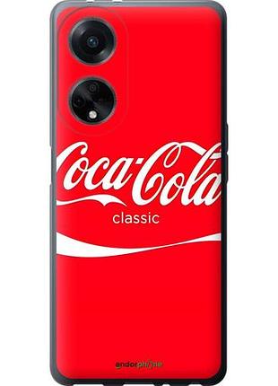Чехол на oppo a98 кока кола оппо а98