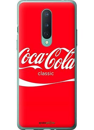 Чехол на oneplus 8 кока кола